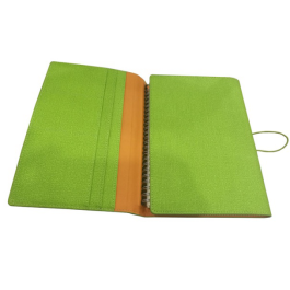 spiral bound notebook