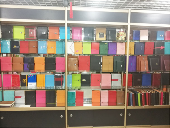 spiral notebook with pockets